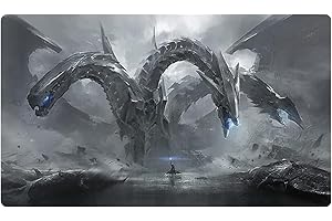 Mlikemat New Playmat Cyber End Dragon TCG CCG Trading Card Game Mat Pad No Zones+ Free Bag (ZD014-723-K)