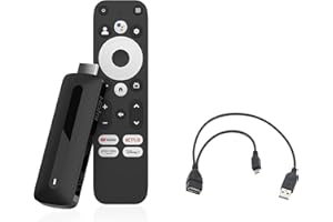 ZUMKUNM MECOOL KD3 4K Google TV Stick Android 11 Netflix Certificato HDR 10+ Dolby Audio Voice Remote Google Assistant