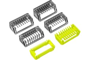 GÉNÉRIQUE Sabots Peignes de Remplacement pour Philips OneBlade Hair Clippers (Sabots Peignes)