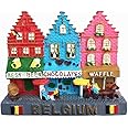 3D Brussels Belgium fridge magnet,Home & kitchen decoration Brussels Belgium Souvenir refrigerator magnet sticker