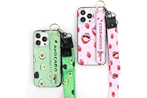 ZhuoFan 2 Piezas Wristband Cuerda Funda para Honor X8 5G 6.5", Pulsera Soporte Carcasa con Suave Silicona Ultrafina TPU AntiChoque Bumper Cases con Correa Colgante Collar Cordón, Aguacate