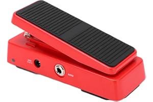 SPYMINNPOO Gitarre Wah Pedal, WAHS Volumen Elektrische Gitarren Effekte Pedale mit Q -Wertvereinbarungsknopf 6 -Stufe Frequenzbereich für das (WAH-2 WAH-2 VORSCHALTEN PEDAL)