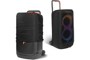 EUGOOCX Partybox 520 dammskydd, mjuk skyddande ärm kompatibel med JBL Partybox 520 bärbar högtalare repbeständig högtalare fodral för utomhus resor hemförvaring