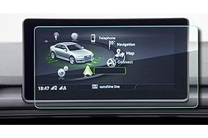 ‎YEE PIN YEE PIN Aud i A4 B9 MMI A5 Q5 FY 2016 2017 2018 2019 Navigation Schutzfolie GPS Displayschutzfolie Navi Folie Gehärtetes Glas Schutz Auto Zubehör 8,3 Zoll
