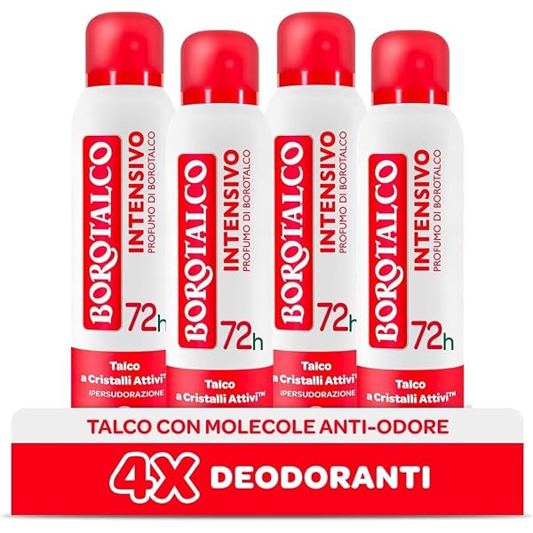 Borotalco Deo Roll-On Fresco - Alkoholfrei Mit Talkum, 48h Schutz & Frischem Duft