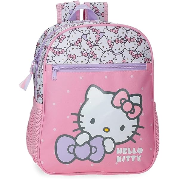 safta Moos Flores - Zaino grande con ruote, compatto, rimovibile, ideale per bambini di diverse età, comodo e versatile, qualità e resistenza, 33 x 22 x 45 cm, multicolore, multicolore, Estándar