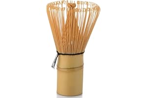 SBYMX 1pc 110mm x 58mm Bamboo Tea Sets Matcha Whisk Accessories Dishware & Serving Pieces by