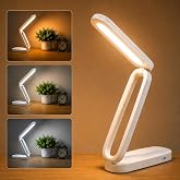 Fulminare Plastic LED Desk Lamp Dimmable Reading Table Lamp with USB Charging Port 3 Colour Mode,Touch Control Eye Caring, De