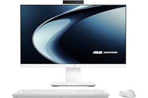 ASUS,V400 AiO V440VAK-WPC0780 - Sobremesa Todo en uno 23.8" Full HD (Intel Core i3-1315U, 8GB RAM, 512GB SSD, UHD Graphics, Sin Sistema Operativo) Blanco - Teclado QWERTY español