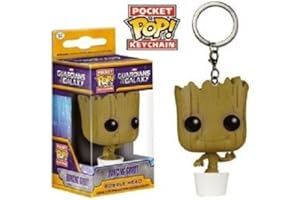 Funko Pocket Pop! Keychain: Baby Groot - Guardians of The Galaxy - Les Gardiens DE LA Galaxie - Mini-Figurine en Vinyle à Collectionner Porte-clés Fantaisie - Cadeau de Noël - Idée de Cadeau