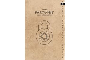 Passwort Buch: Organizer und Manager deiner Passwörter mit ABC Register in 110 Seiten