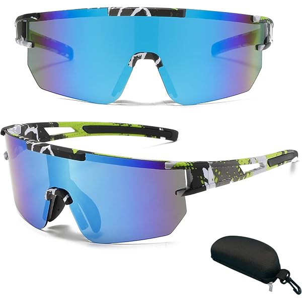 SIPHEW Photochrome Sport Sonnenbrille - Polarisiert UV400 Für Radfahren Laufen
