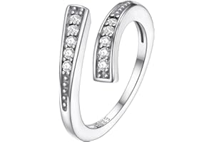FOCALOOK Bague d'orteil Femme Réglable en Argent 925, Anneau Entrelacs Orteil Ajustable, Simple Silver Toe Ring