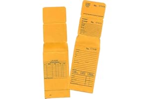 888 DISPLAY USA, INC 888 Display 100 Jewelry Repair Envelopes Numbered in Consecutive Order.