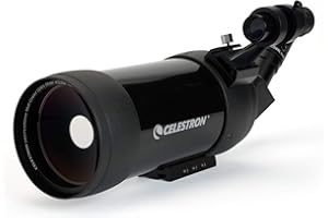 Celestron 52268 Catadioptic Series C90 Mak Maksutov-Cassegrain Spotting Scope Telescope, Black