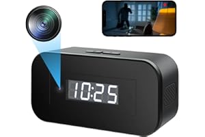 DIPREVO Mini Camara Espia WiFi, 1080P Camara de Vigilancia Oculta Cámara Espía, Grabadora de Video,Mini Camaras de Seguridad Pequeña Spy CAM con Visión Nocturna Detección De Movimiento