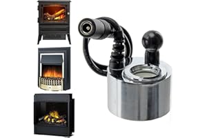 Donkivvy Trasduttore elettrico a disco in vetro per riscaldatore antincendio compatibile con il fuoco elettrico Dimplex Opti-Myst Sostituire M-011B