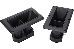 Yctze 75/150W 4-8Ω Piezo-Hornlautsprecher-Hochtöner, Piezoelektrischer Lautsprecher-Summer-Höhen, Ersatz-Dual-Drive-Hochtöner für Heim-Subwoofer-Bühnenlautsprecher DJ-Lautsprecher