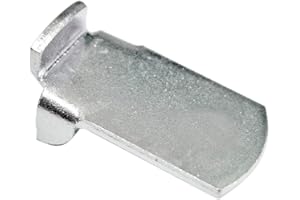 HKB® Vari Shelf Support 11 mm for 16 mm Wide Rails Chromatised Pack of 10 Made in Germany