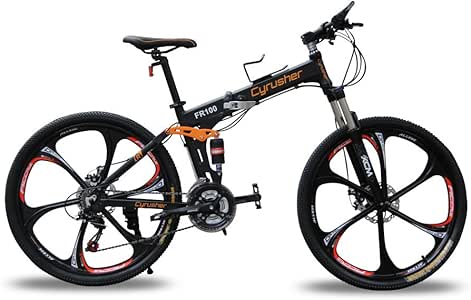 Mountainbike Federung 100mm/125mm - Hinterer Stoßdämpfer Für MTB & Klapprad Bis 340kg