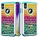 Produktbild Shinyzone Stoßfest Hybrid Hülle für iPhone XS 5.8 Zoll, Dual Layer Handyhülle mit Luxus Bling Handarbeit Strass Diamant Muster Schwerlast Schutzhülle für iPhone XS 5.8 Zoll,Hör Niemals auf zu träumen