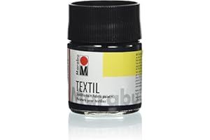 Old Holland Marabu Textil Fabric Paint 50ml - 073 Black