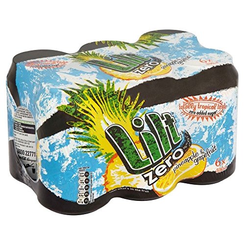 Preisvergleich Produktbild Trällern Null Ananas Und Grapefruit Früchte Crush (6X330Ml)