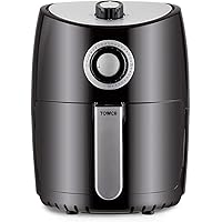 Tower T17023 Vortx Manual Air Fryer Oven with Rapid Air Circulation and 30 Min Timer, 2.2 Litre, Black