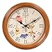 Produktbild MoMo 2018 Cute Cartoon Baby Zimmer Wanduhr Stille Uhr,Gelb,12 Zoll