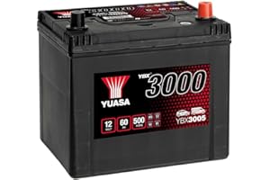 Yuasa YBX3005 12V 60Ah 500CCA Sealed Maintenance Free High Performance Car Battery