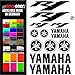 Produktbild myrockshirt® Aufkleber Set "matt weiss" Yamaha r1 Aufkleber Set Sticker Decal kit 4726 Motorrad Tuning Set Bike aus Hochleistungsfolie ohne Hintergrund Profi-Qualität viele Farben zur Auswahl MADE IN GERMANY