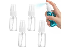 4 × 10 ml Sprayflaska, kosmetisk dimflaska sprejflaska, bärbar parfymspridare, resesprejflaska mini, sprayflaska liten, för p