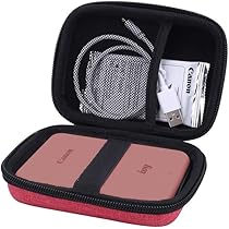 Aenllosi harde hoes voor Canon Zoemini 2/Zoemini/S2/S mobiele fotoprinter (rood