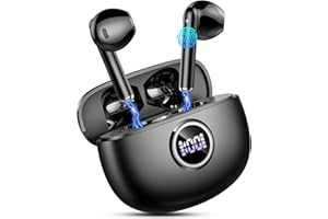 Drsaec Bluetooth Kopfhörer, 6D Tiefer Bass In Ear Kopfhörer Kabellos Bluetooth 2025 Neu 40Std Kabellose Kopfhörer mit 4 ENC Mic, Noise Cancelling Ear Buds, USB-C, IP7 Wasserdicht Sport Ohrhörer