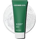 Cream Co. Sivilce &amp; Akne &amp; Siyah Nokta Karşıtı Y&uuml;z Temizleme Jeli, Niacinamide &Ccedil;ay Ağacı Yağı,100 ML