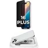 [KOLAY KURULUM] for Apple iPhone 16PLUS ile uyumlu HAYALET Extra HD Premium Safir Cam Ekran Koruyucu