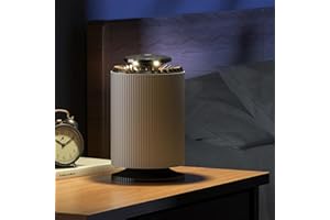 HIFIREELF Air Purifiers for Home with Night Light & Touch Control, Smoke, Pet Dander & Odor Removal, Small Air Purifier with Sleep Mode for Bedroom, Formaldehyde Removal, Deep Purification for Car/Office/Hotel