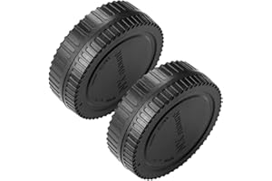 Fotover Kamera Gehäusedeckel Hinten Objektivdeckel Ersatz Set kompatibel mit Samsung NX Mount Objektivs&Kameras,2 Sets
