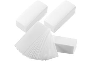 VOKMON 400PCS Wax Strips for Legs, Bikini, and Eyebrows - Muslin Paper Strips, 3.8x10cm (Small Size)