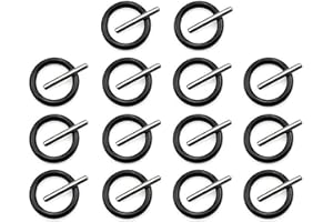 NITAIUN 14 Pezzi O Ring, O-Rings Nitrile Rubber, Anelli Tenuta, Guarnizione Tenuta, Adattatore per Bussole A Urto, per chiave a percussione (14 paia）