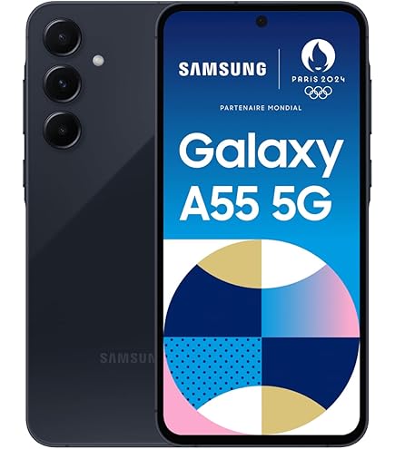 Samsung Galaxy A55 5G Smartphone 256GB Sky Blue : Amazon.com.be
