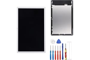 E-yiiviil Display LCD compatibile con Samsung Galaxy Tab A7 10.4 SM-T500 SM-T505 LCD Touch Screen Assembly con strumenti (bianco)