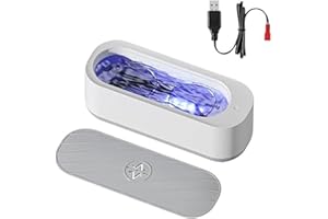 REITEAG Opticlear - Opticlear Ultraschall zur Reinigung von Brillen, Bequem zu transportieren, Kann zur Reinigung kleiner Gegenstände wie Brillen Schmuck und Uhren verwendet werden