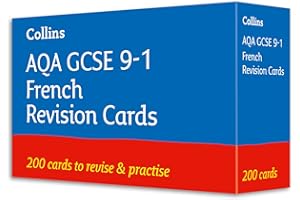 AQA GCSE 9-1 French Vocabulary Revision Cards: Ideal for the 2025 Exams