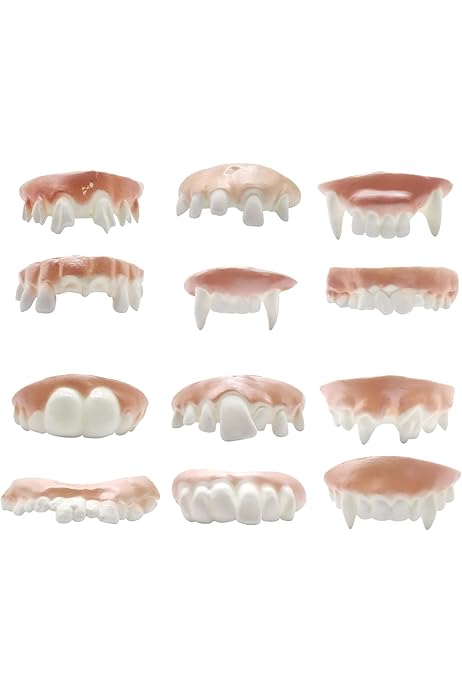 LEIFIDE 2 Pcs 17 Mm Fake Buck Teeth Big Buck Teeth Martinique