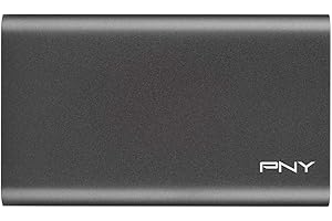 PNY ELITE - Solid state drive - 480 GB - external (portable) - USB 3.0 - black