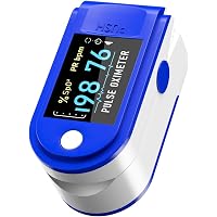 DR VAKU® Swadesi Pulse Oximeter Fingertip, Blood Oxygen Saturation Monitor Fingertip, Blood Oxygen Meter Finger Oximeter…