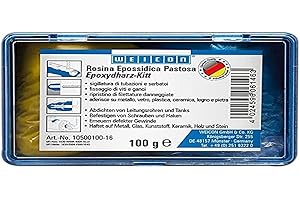WEICON Resina epossidica pastosa 100 g composto per riparazioni universale impastabile in un pacchetto completo