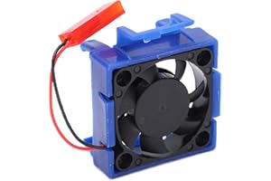 DILWE Ventola di Raffreddamento RC, Dissipatori di Calore per Mini Motore per Auto con Telecomando per Ventola di Raffreddamento RC per VXl‑3S 5‑7.4V
