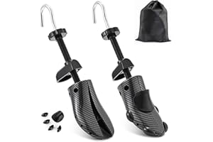 Siyecioa Męskie damskie sznurki do butów, 2-częściowy zestaw szerokich butów, regulowana długość szerokość napinaczy do butów, kształty butów, ulepszone wielofunkcyjne trwałe